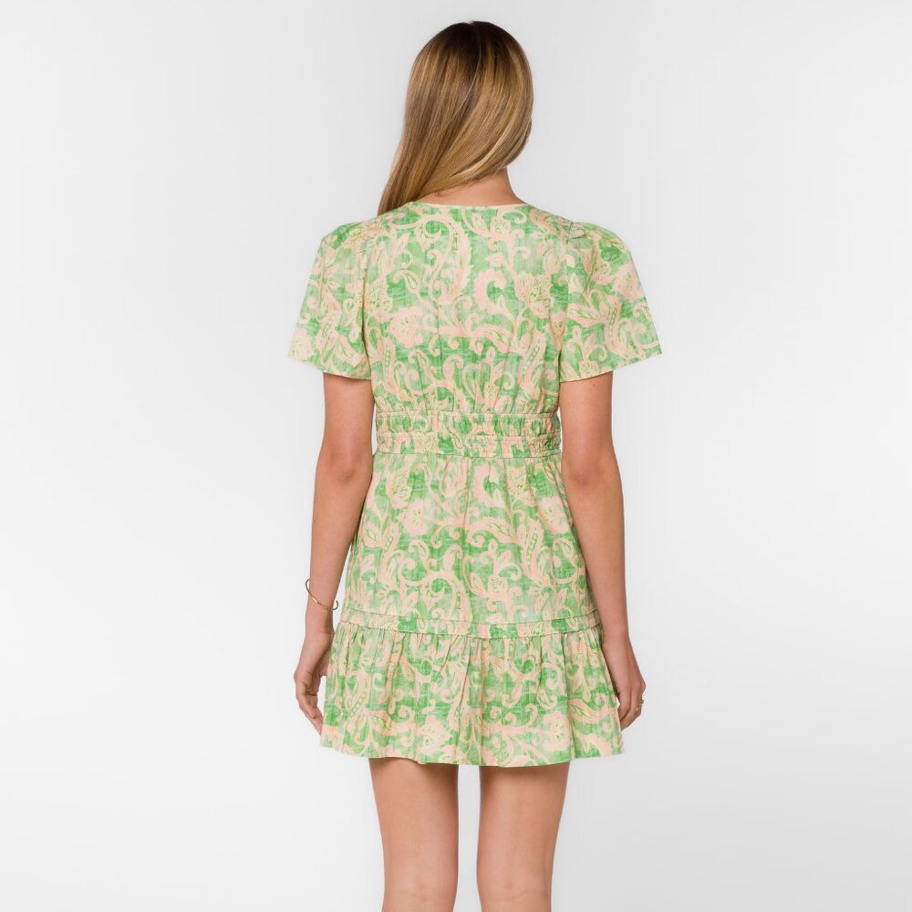 NWOT Velvet Heart Stilla Jacobean Floral Dress - Picture 3 of 10